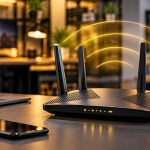 Wi-Fi рутер за домашна безжична мрежа